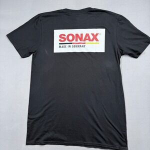 Sonax Made In Germany Black T-Shirt Mens Large Automotive Car Detailing